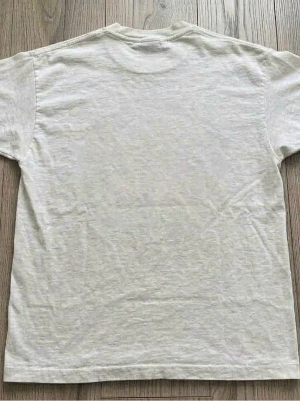 Gildan White Graphic Tee with Black 'LODED DIPER' Drummer Print - Picture 2 of 2